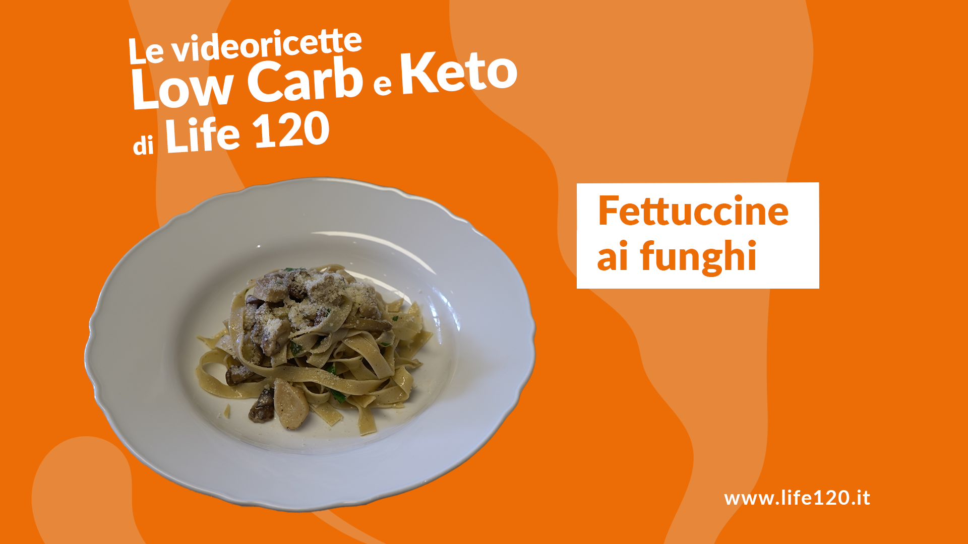 Fettuccine Low Carb / Keto ai Funghi